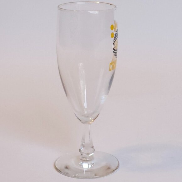 VINTAGE LABATT'S CRYSTAL Beer Glass Chalice Drinking Glass - Picture 4 of 6